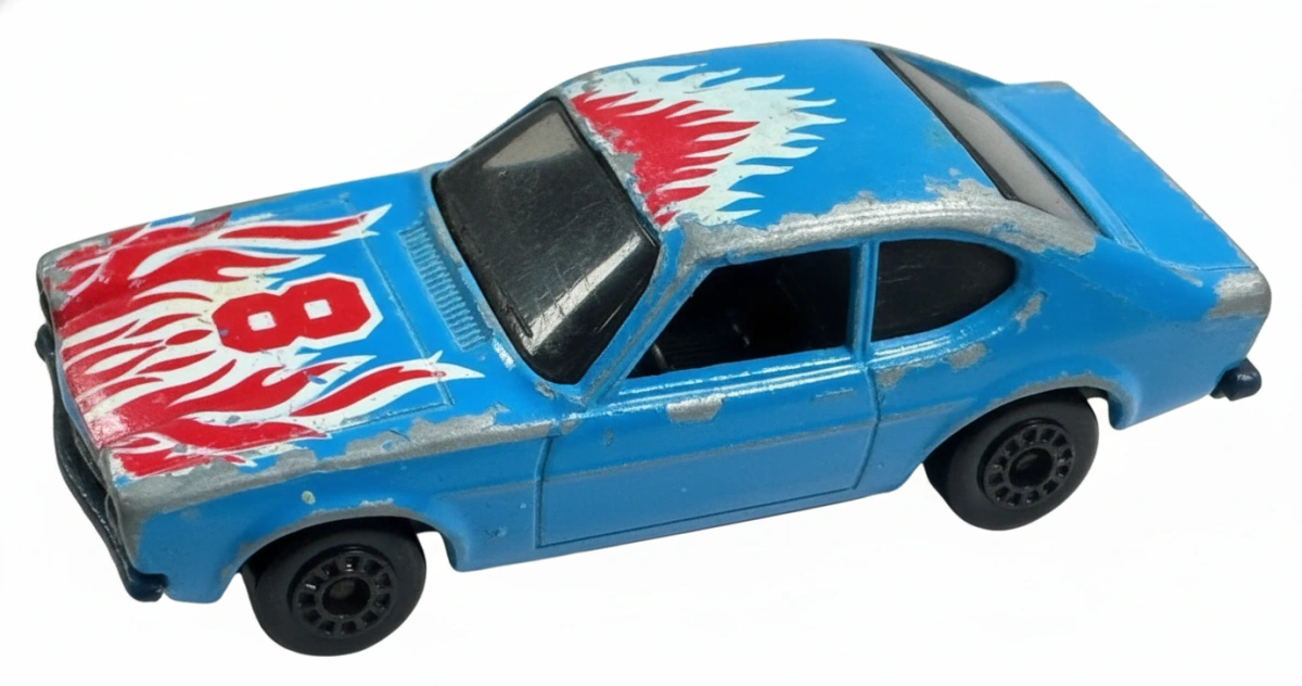 1985 Ford Capri Blue: No Package: Image 2