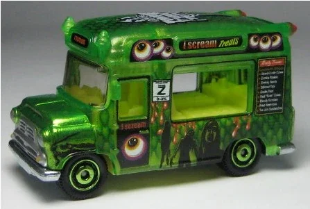 2009 Ice Cream Van Green: Image 2