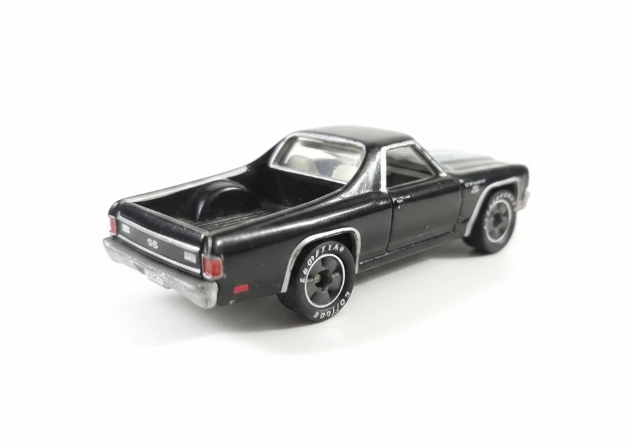 2001 1970 Cherolet El Camino Black: No Package: Image 2