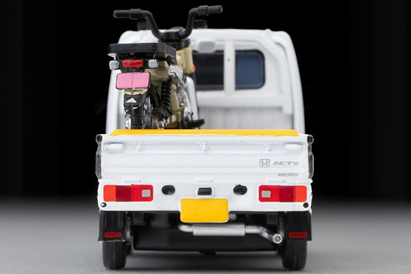 2025 Honda Acty Truck, Motorcycle Shop Specification, with Honda CT125 Hunter Cub White: Image 7