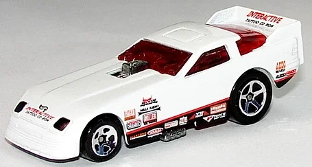 2000 Probe Funny Car White: Image 2