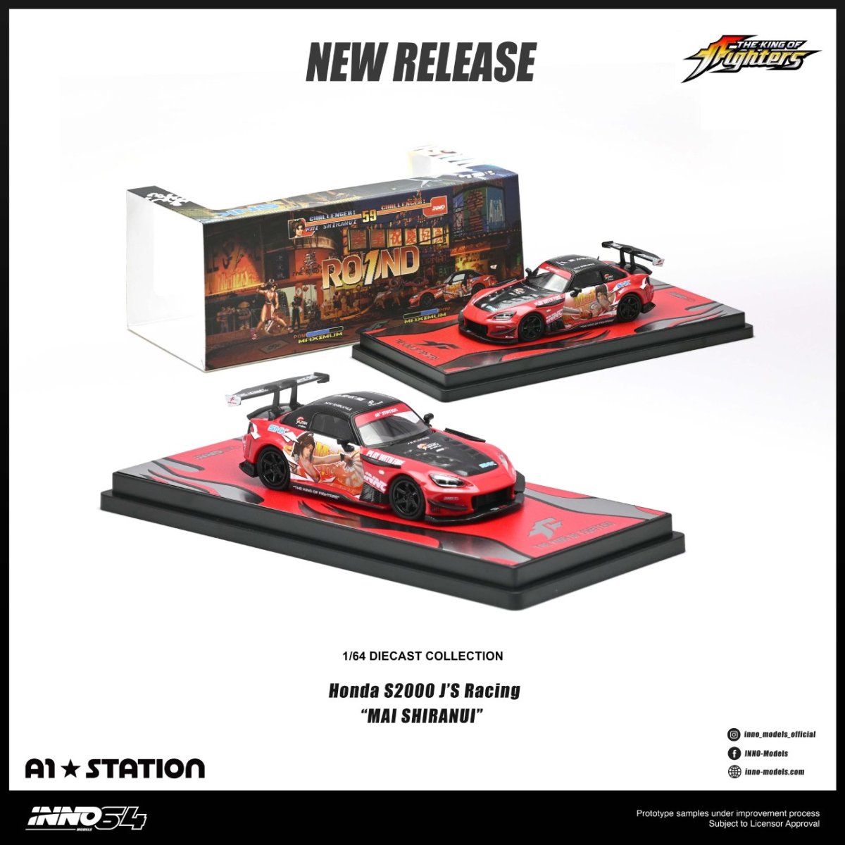 2026 Honda S2000 J’S Racing “Mai Shiranui” Red: Image 2
