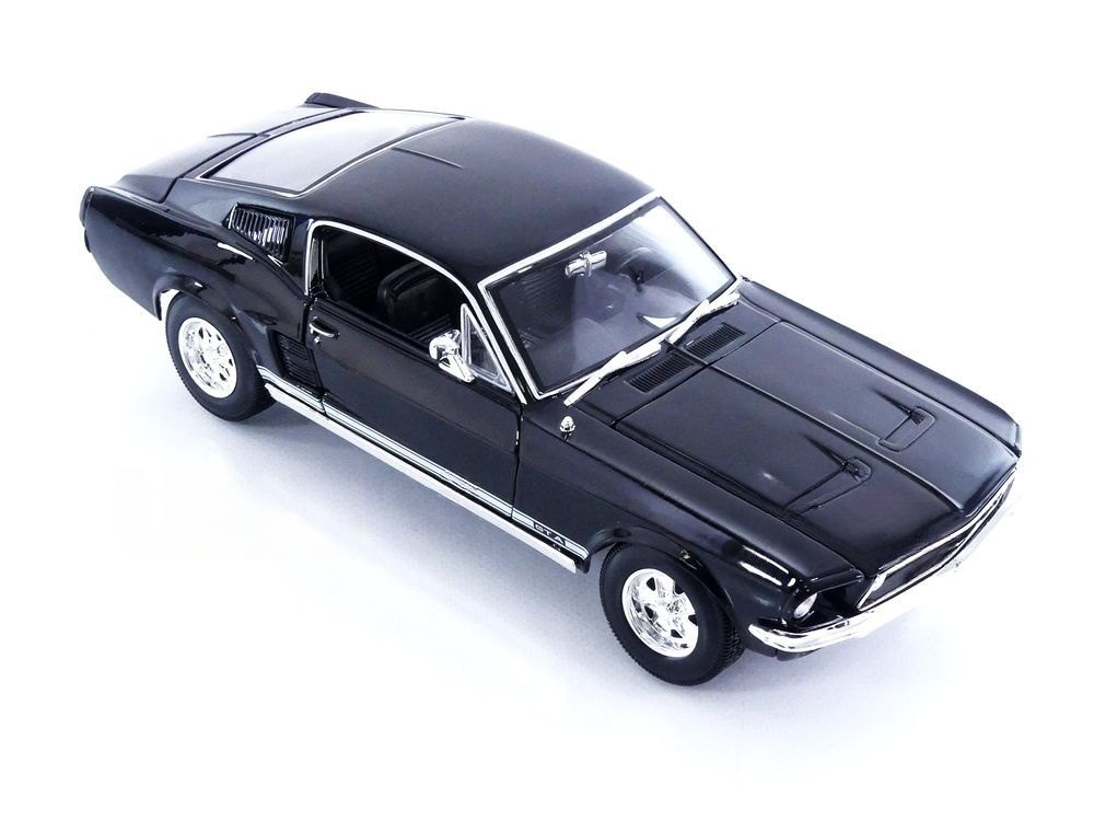 1967 Mustang GTA Fastback Black: No package: Image 23