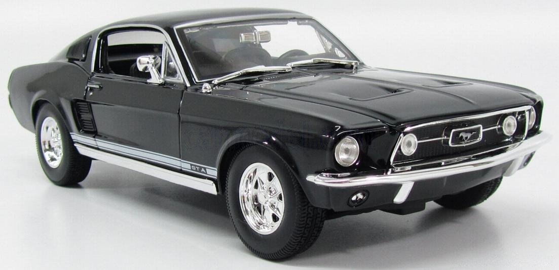 1967 Mustang GTA Fastback Black: No package: Image 7