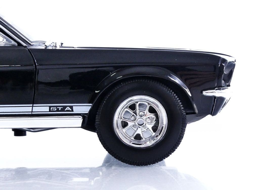 1967 Mustang GTA Fastback Black: No package: Image 22