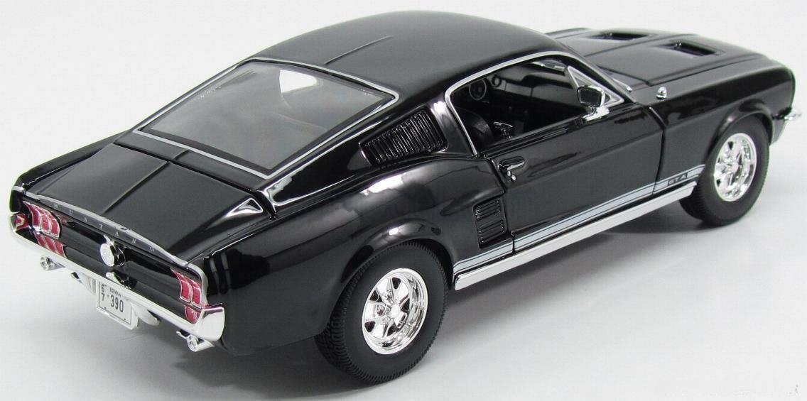 1967 Mustang GTA Fastback Black: No package: Image 5