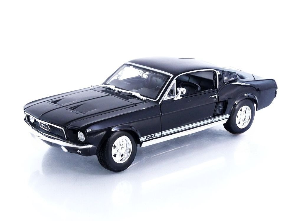1967 Mustang GTA Fastback Black: No package: Image 17