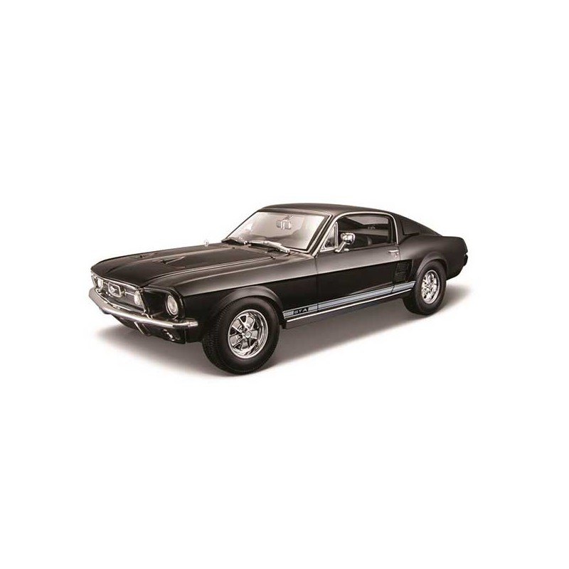 1967 Mustang GTA Fastback Black: No package: Image 10