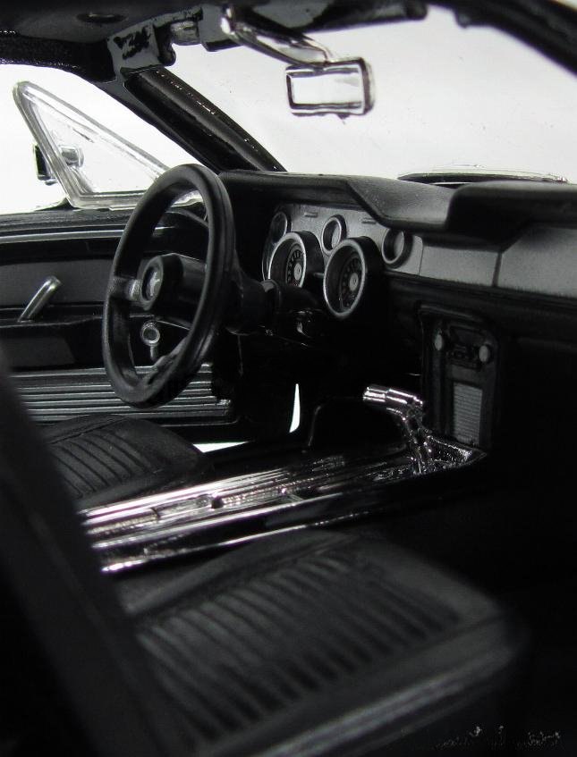 1967 Mustang GTA Fastback Black: No package: Image 3
