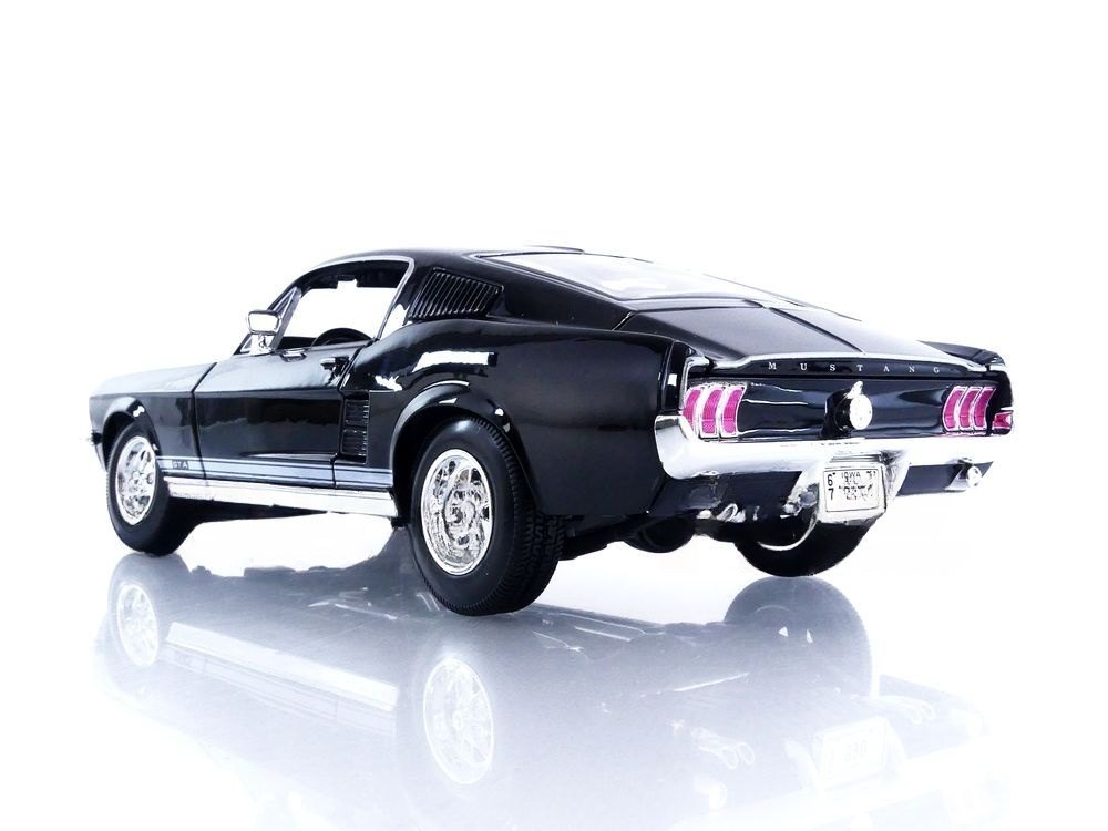 1967 Mustang GTA Fastback Black: No package: Image 19