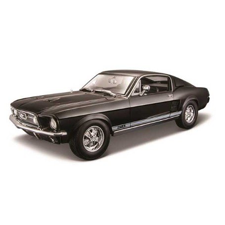 1967 Mustang GTA Fastback Black: No package: Image 11