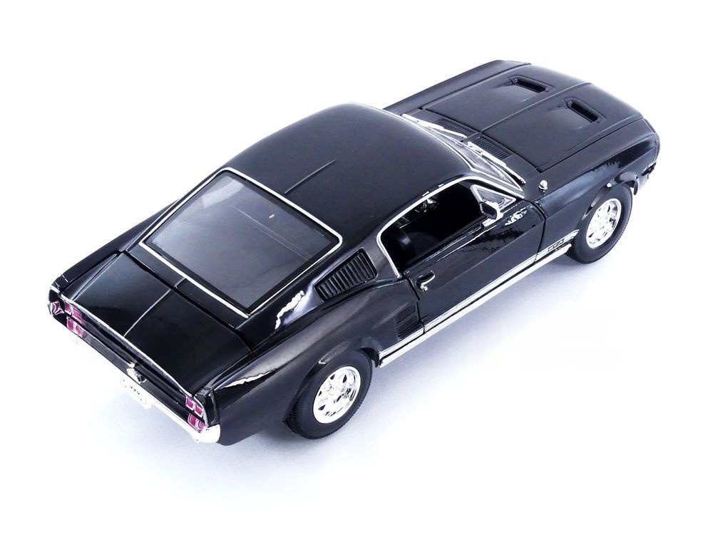 1967 Mustang GTA Fastback Black: No package: Image 21