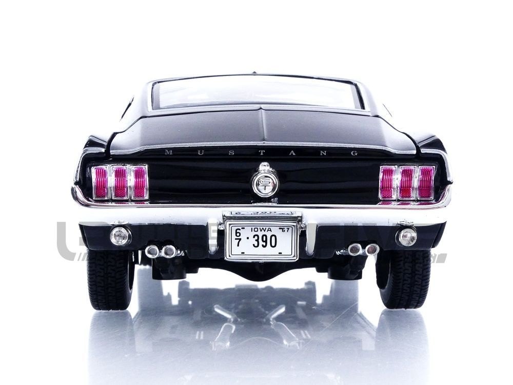 1967 Mustang GTA Fastback Black: No package: Image 20