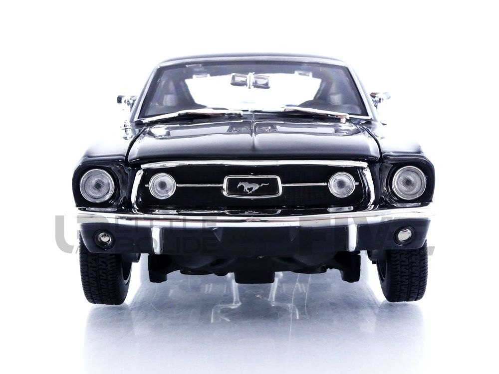 1967 Mustang GTA Fastback Black: No package: Image 24
