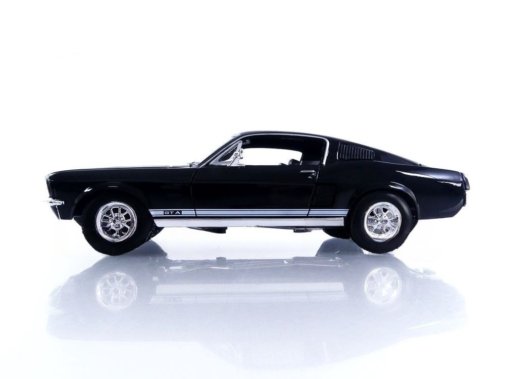 1967 Mustang GTA Fastback Black: No package: Image 18