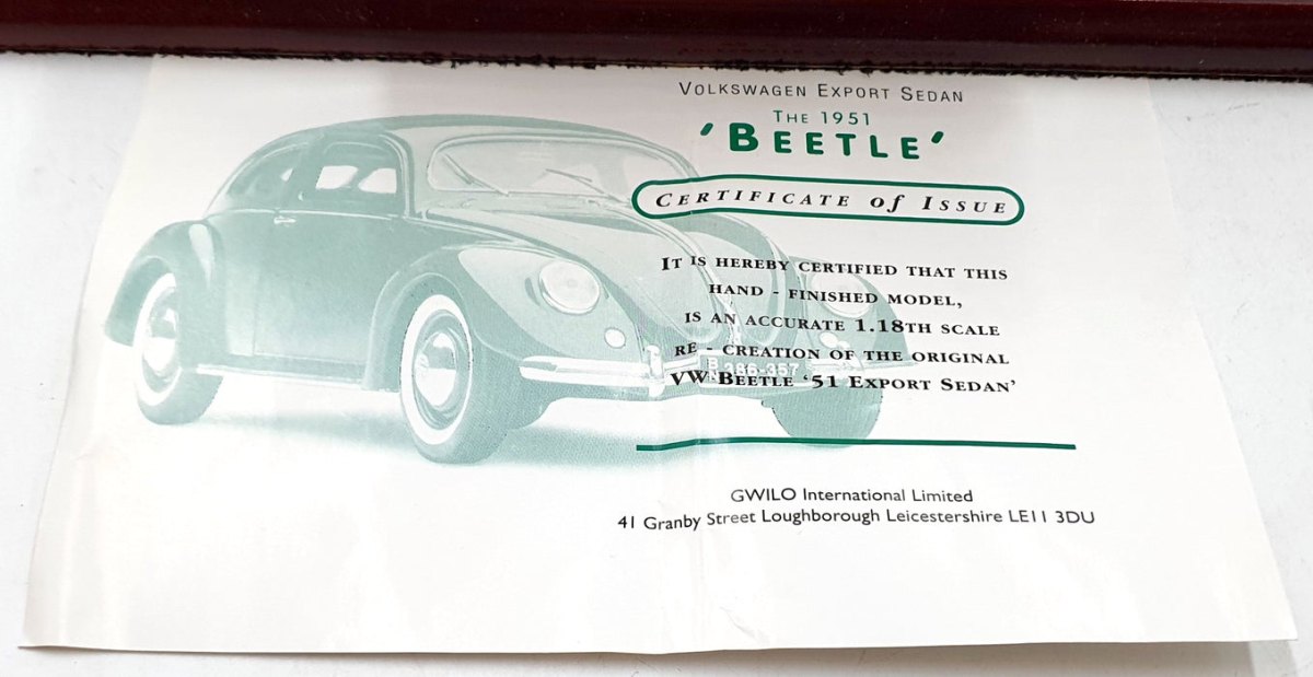 1951 Beetle Green: No package: Image 5