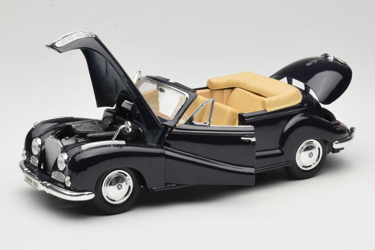 1955 502 Cabriolet Black: No package: Image 2