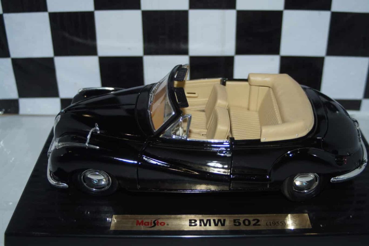 1955 502 Cabriolet Black: No package: Image 11