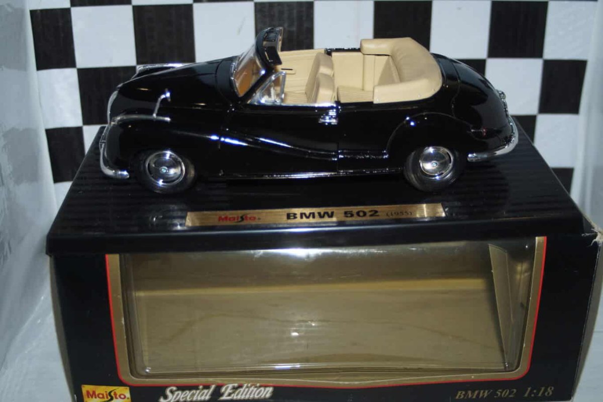 1955 502 Cabriolet Black: No package: Image 10