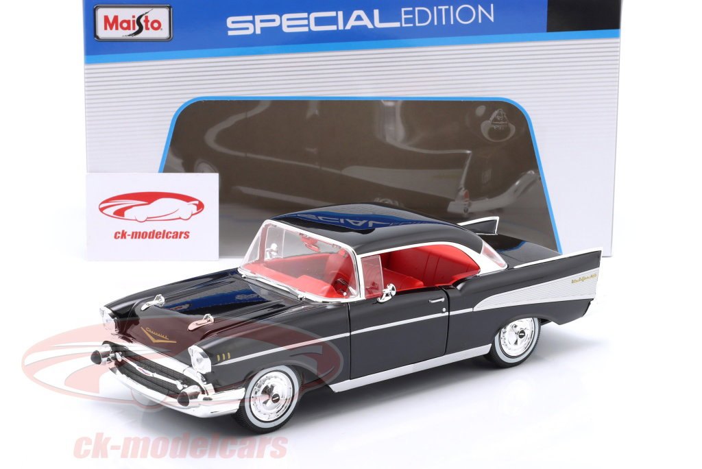 1957 Bel Air Coupe Black: No package: Image 16
