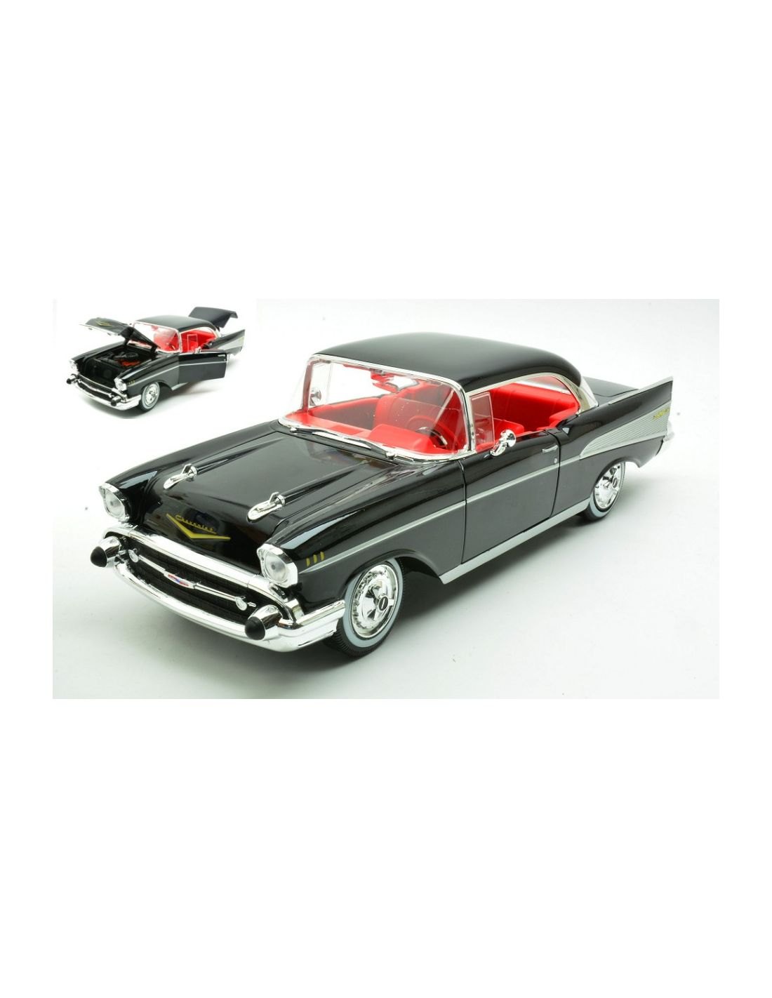 1957 Bel Air Coupe Black: No package: Image 14