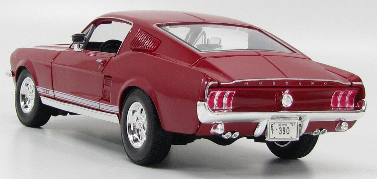 1967 Mustang GTA Fastback Red: No package: Image 5