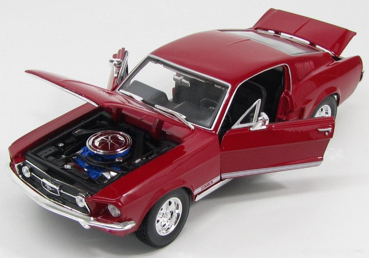 1967 Mustang GTA Fastback Red: No package: Image 6