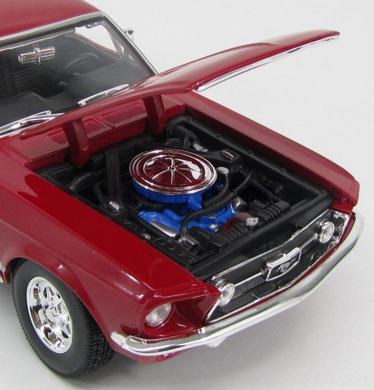 1967 Mustang GTA Fastback Red: No package: Image 8