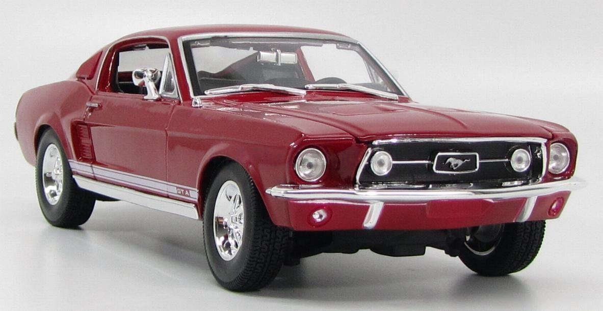1967 Mustang GTA Fastback Red: No package: Image 4