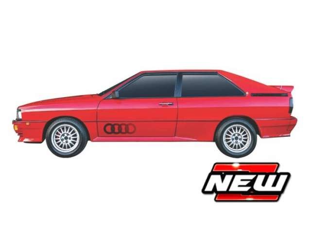 3 inch Audi Sport Quattro Red: No package: Image 3