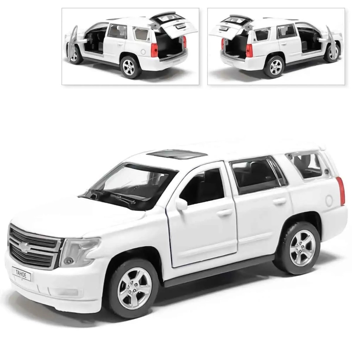 2021 Tahoe White: No package: Image 5