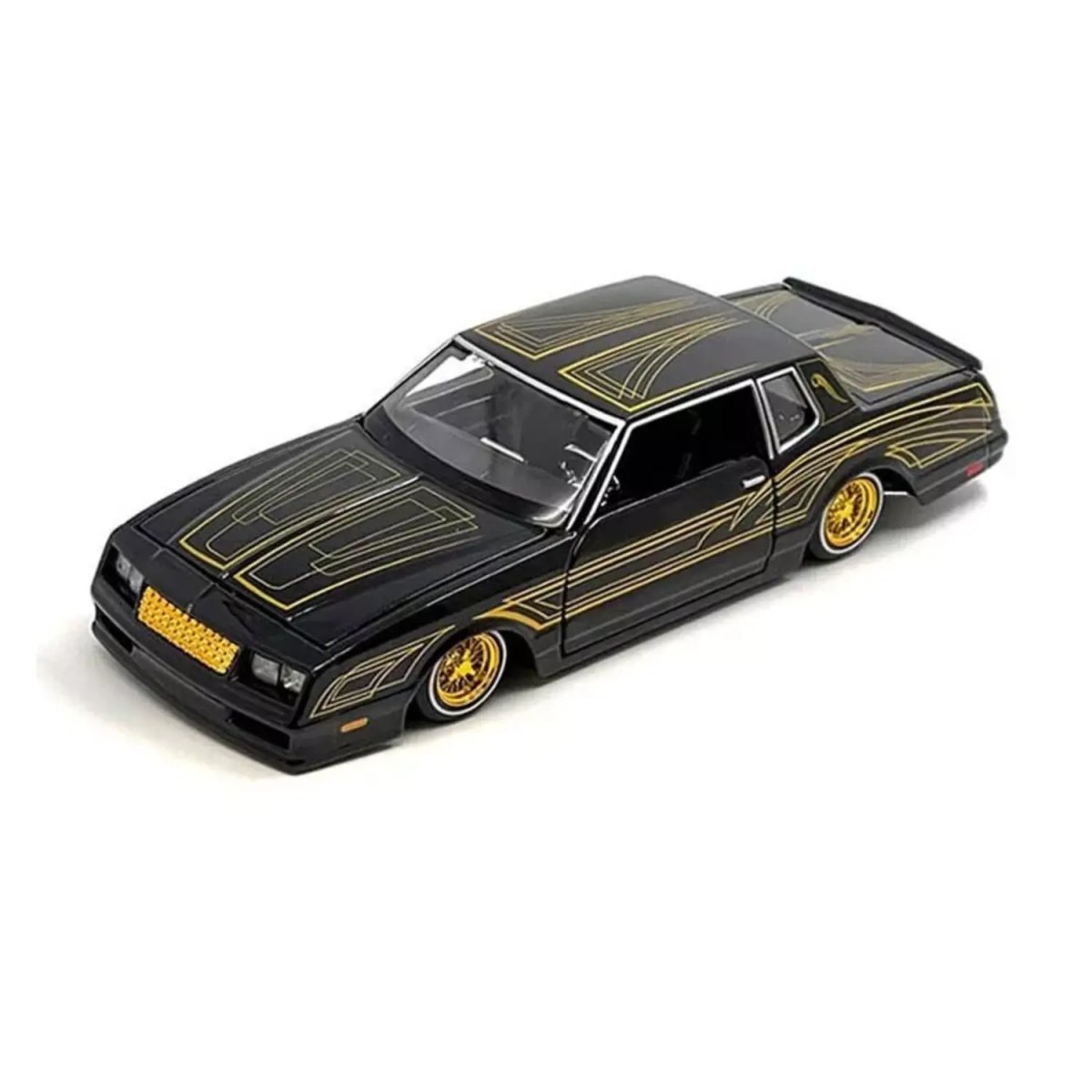 1986 Monte Carlo Lowrider Black: No package: Image 6