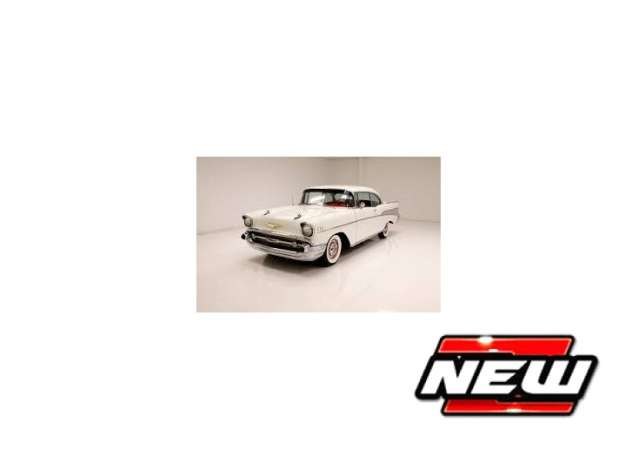 1957 Bel Air Coupe White: No package: Image 6