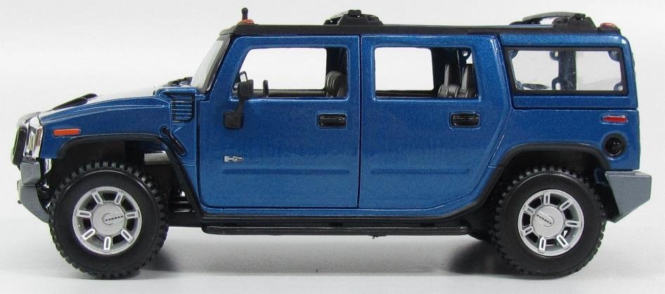 2003 H2 SUV Blue: No package: Image 2