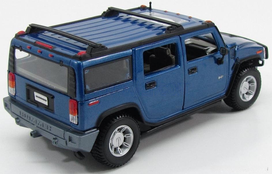 2003 H2 SUV Blue: No package: Image 4