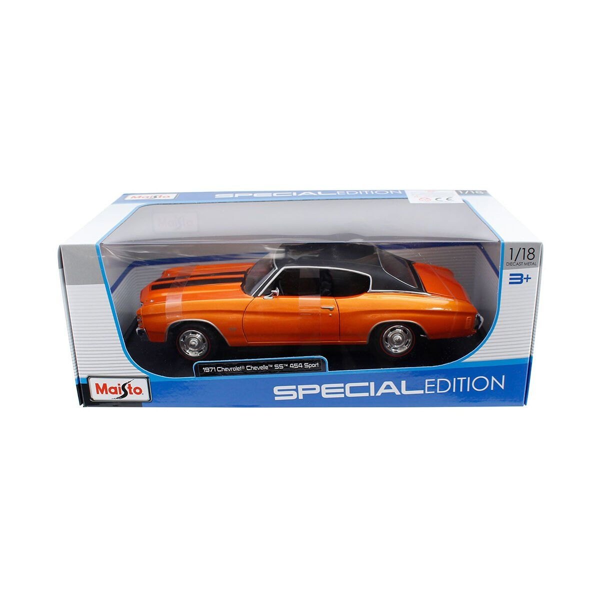 1971 chevelle 71 Orange: No package: Image 14