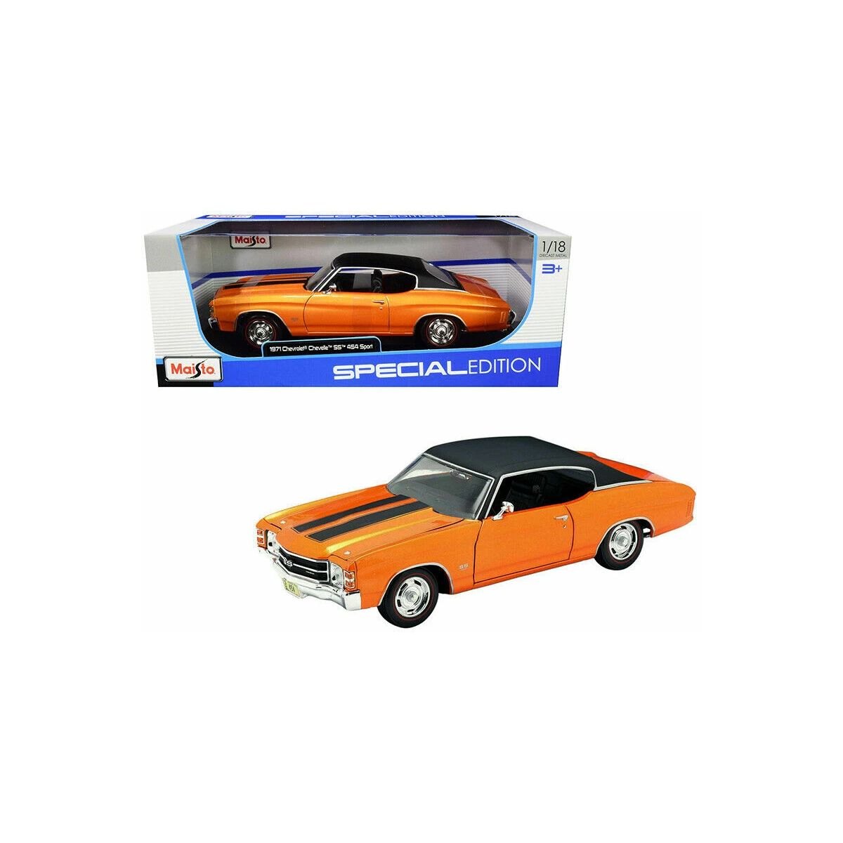 1971 chevelle 71 Orange: No package: Image 11