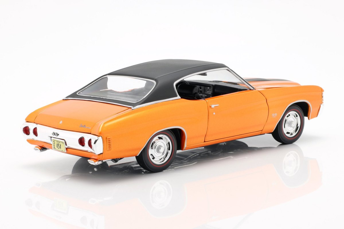 1971 chevelle 71 Orange: No package: Image 7