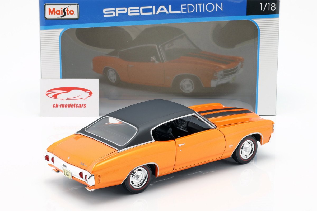 1971 chevelle 71 Orange: No package: Image 6