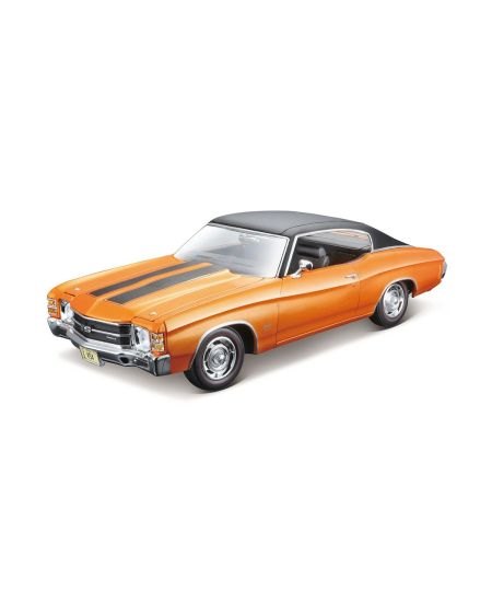 1971 chevelle 71 Orange: No package: Image 12