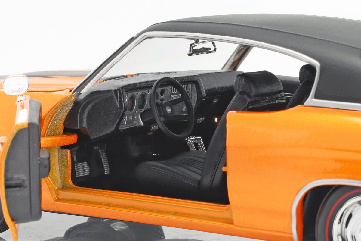 1971 chevelle 71 Orange: No package: Image 9