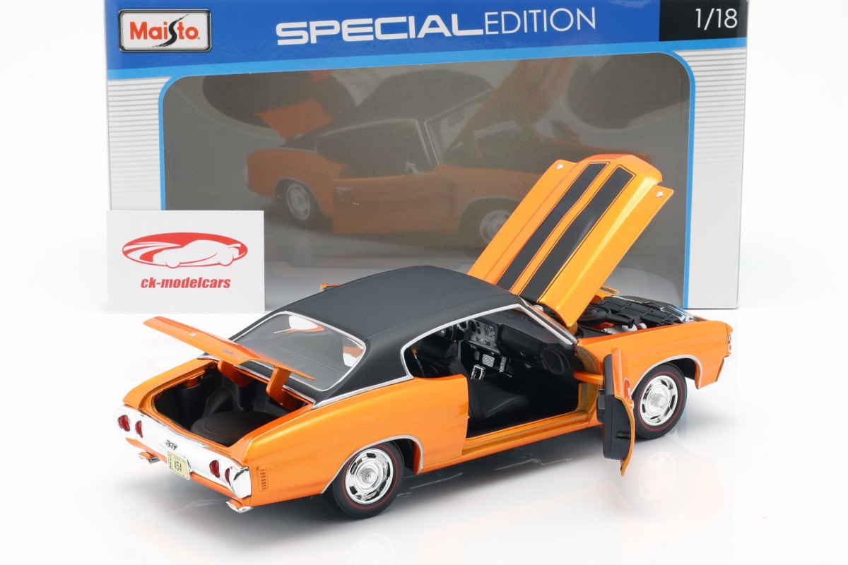 1971 chevelle 71 Orange: No package: Image 5