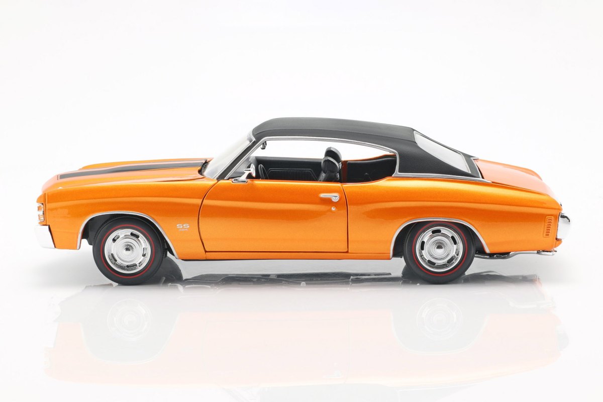 1971 chevelle 71 Orange: No package: Image 8