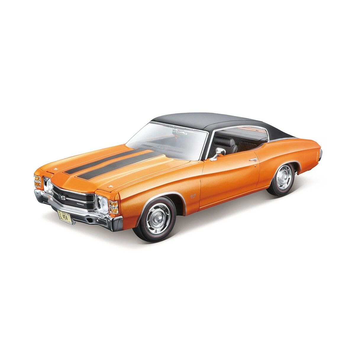 1971 chevelle 71 Orange: No package: Image 13