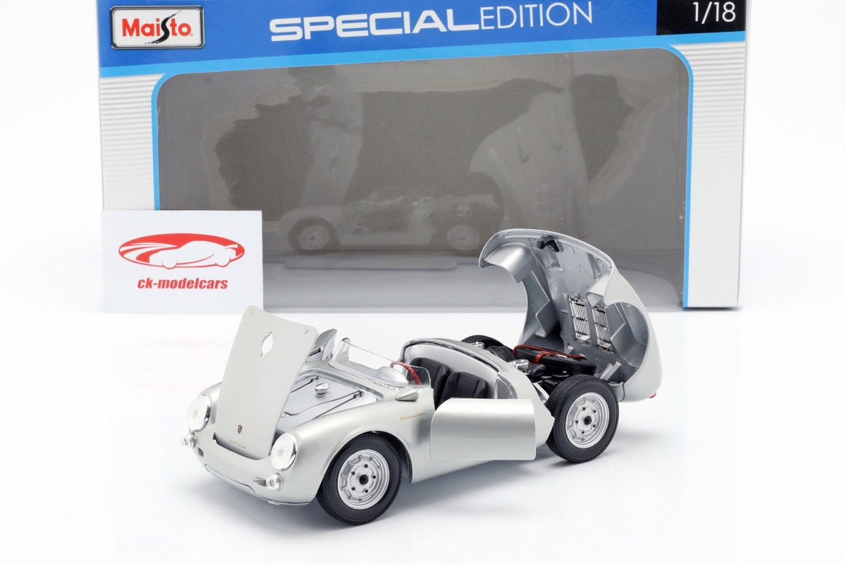1956 550 A Spyder Silver: No package: Image 12