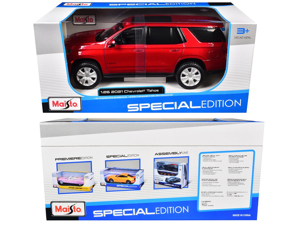 2021 Tahoe Red: No package: Image 2