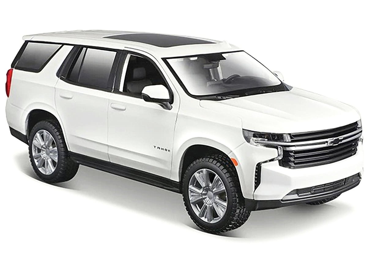 2021 Tahoe White: No package: Image 3