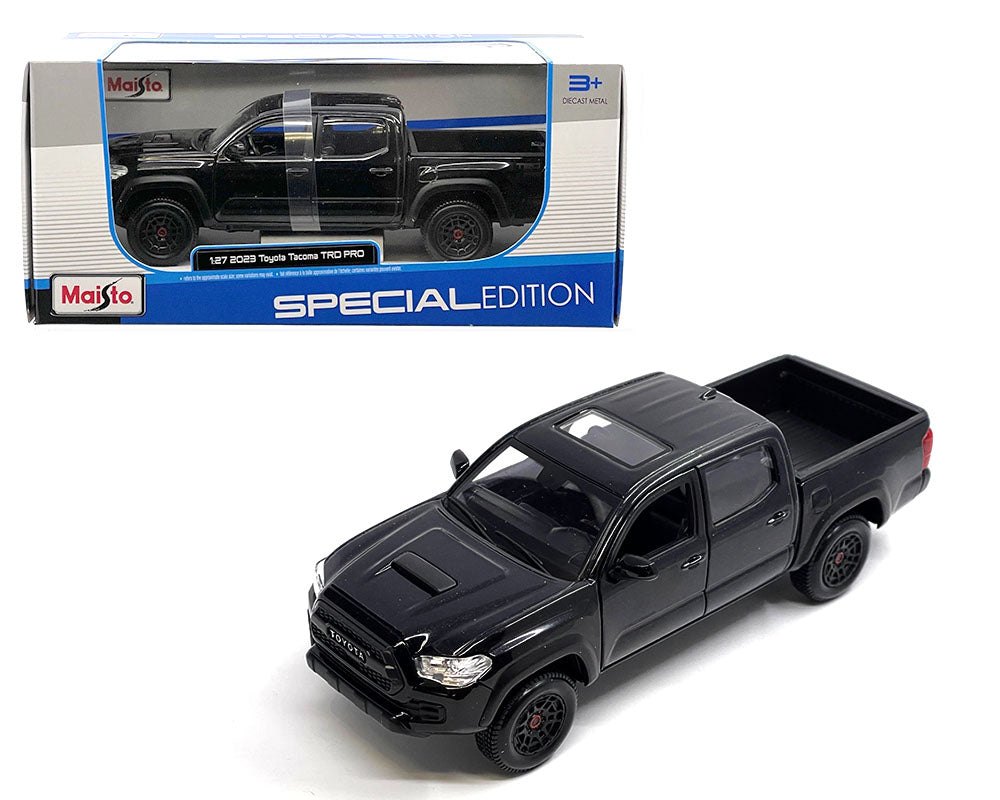 2023 Tacoma TRD PRO Pickup Truck Black: No package: Image 2