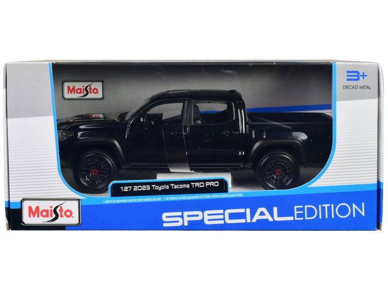 2023 Tacoma TRD PRO Pickup Truck Black: No package: Image 11