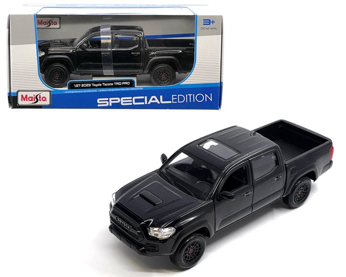 2023 Tacoma TRD PRO Pickup Truck Black: No package: Image 9